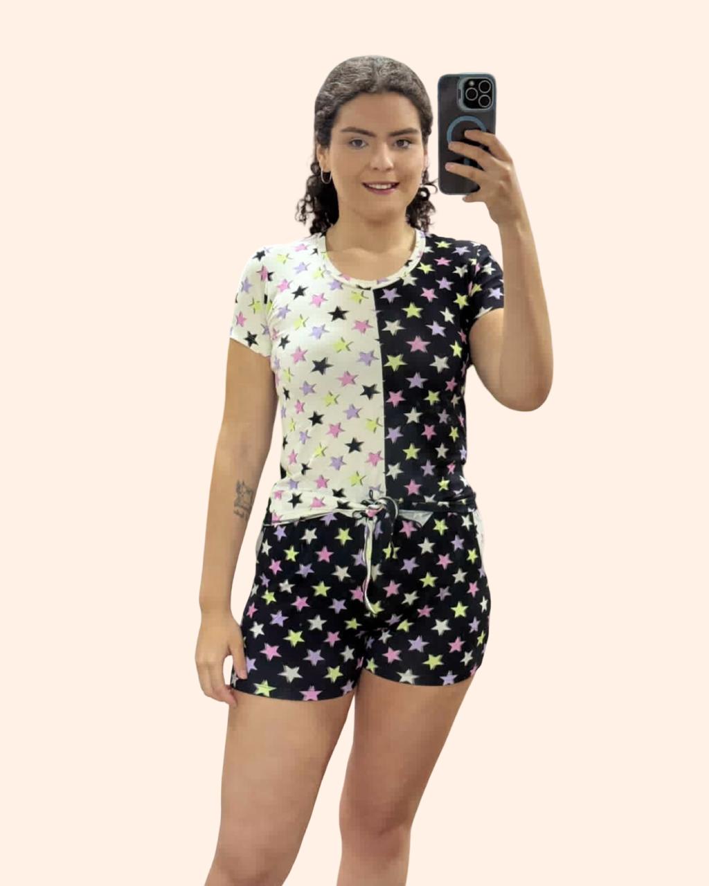 Short Doll Feminino – Evidência Estrelas - Imagem 2