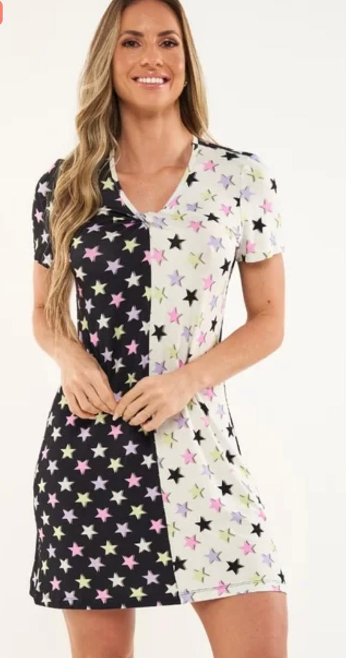 Camisetão Feminino – Evidências Estrelas