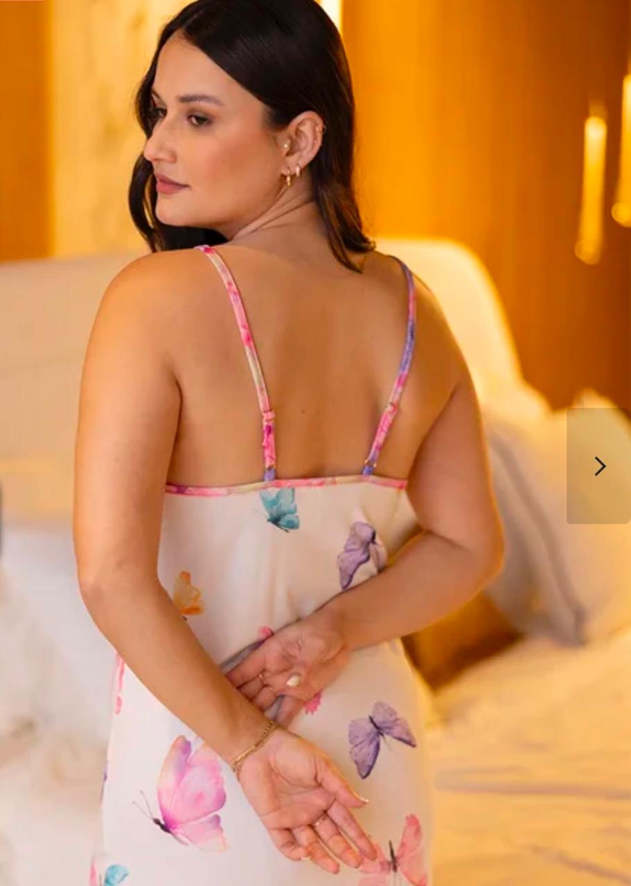 Camisola Midi Borboletas - Imagem 2