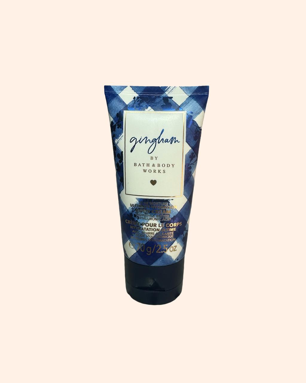 Mini Creme Corporal Gingham